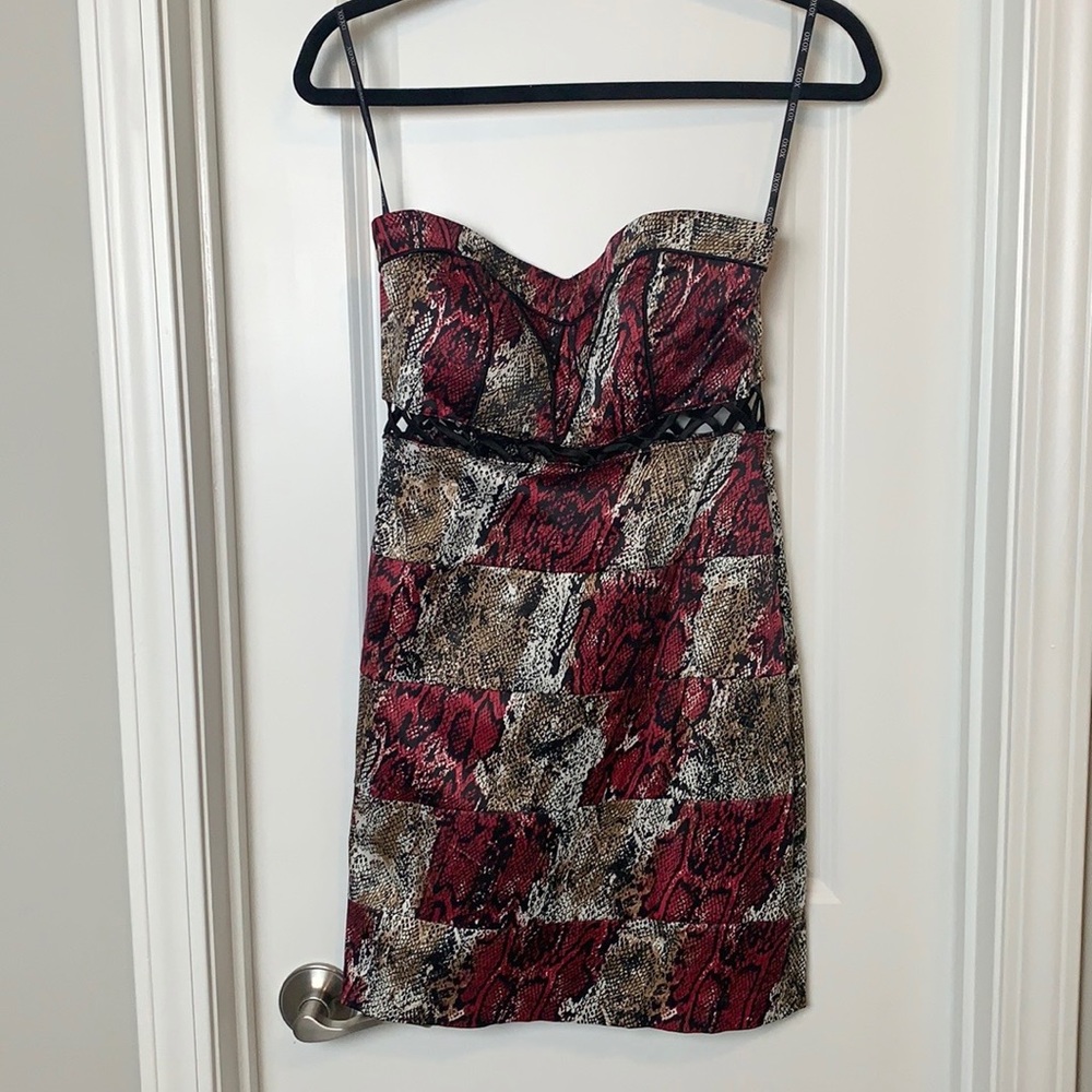 Strapless Mini Dress - Medium